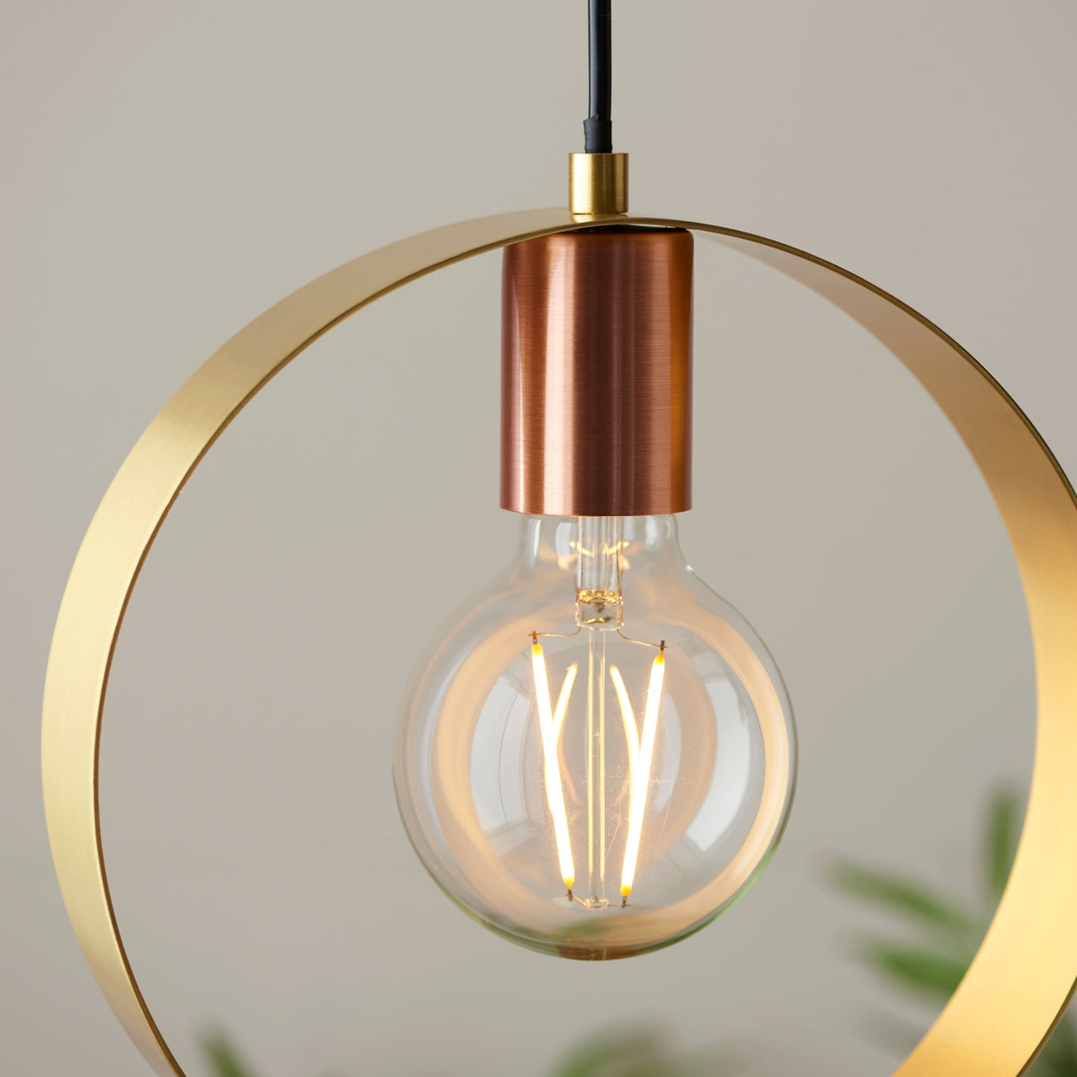 Amos Hoop Pendant Multi Coloured – from Amos Lighting + Home