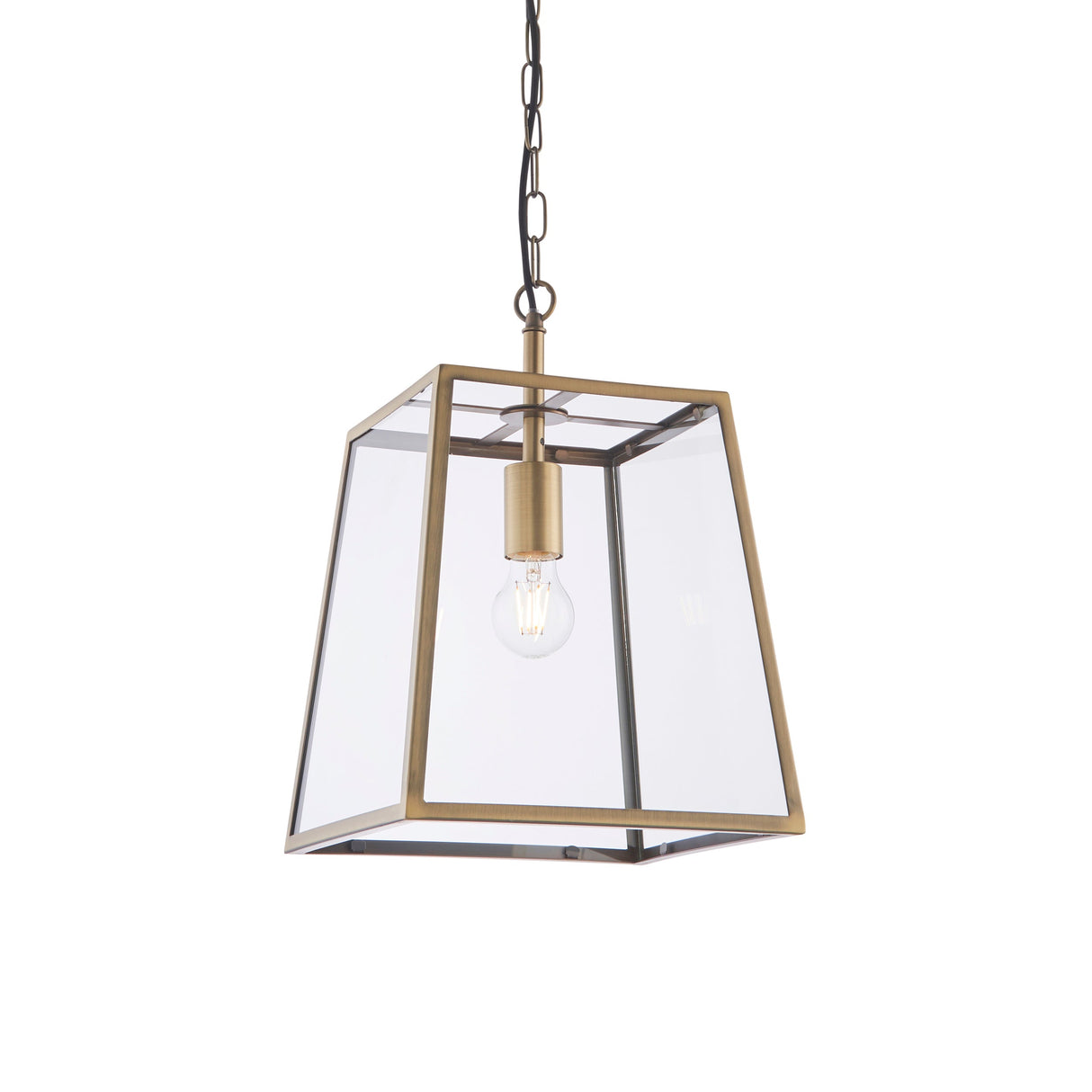 Endon Hurst Pendant Antique Brass – from Amos Lighting + Home
