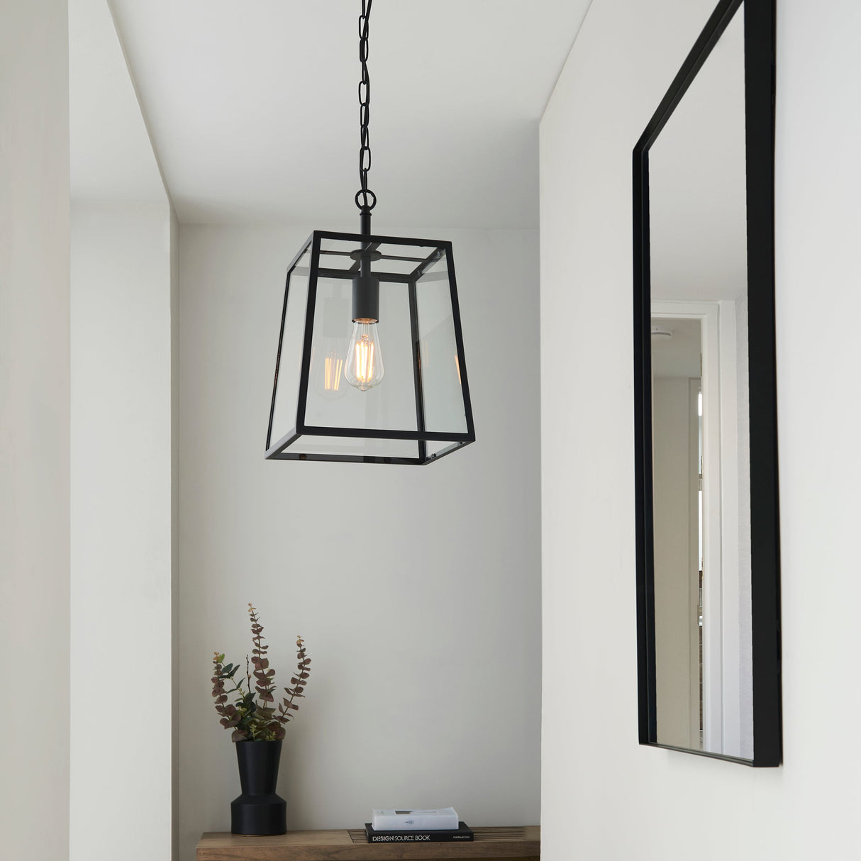 Endon Hurst Pendant Matt Black – from Amos Lighting + Home