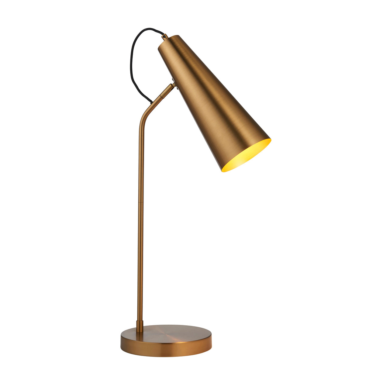 Amos Karna Table Lamp Warm Antique Brass – from Amos Lighting + Home