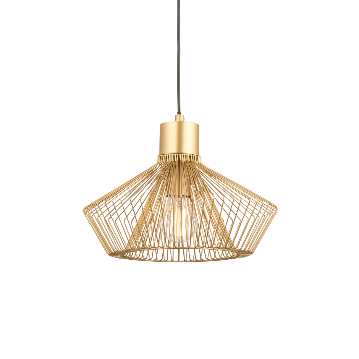 Endon Kimberley Pendant Polished Gold – from Amos Lighting + Home