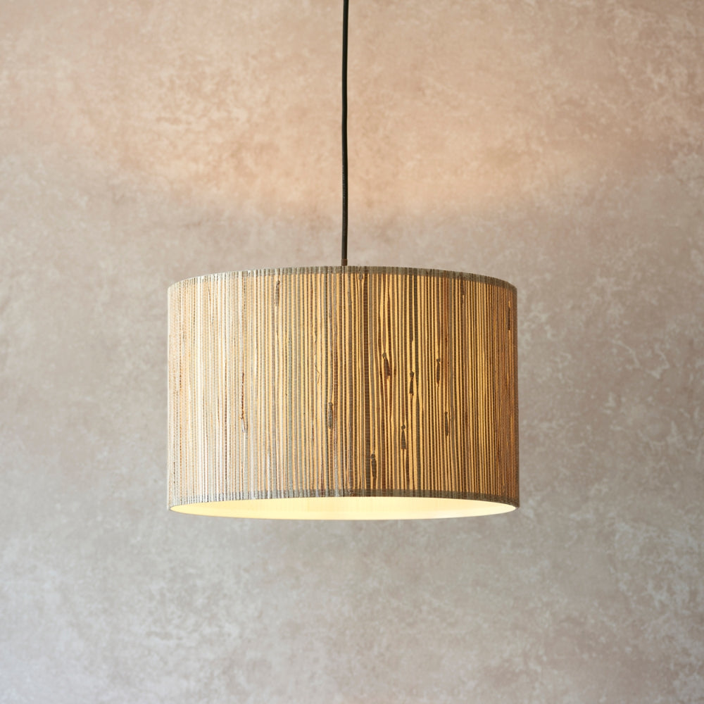 Amos Lanyon Pendant, Natural Seagrass – from Amos Lighting + Home