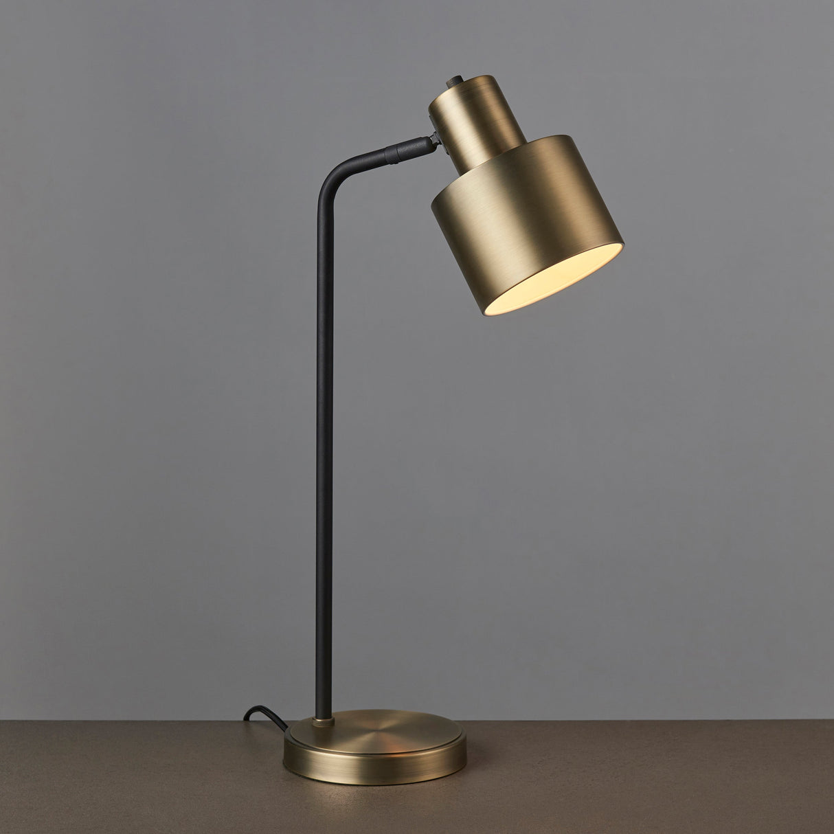 Endon Mayfield Table Lamp Antique Brass – from Amos Lighting + Home