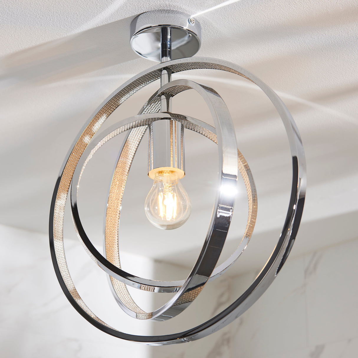 Amos Merola Bathroom Ceiling Light – from Amos Lighting + Home