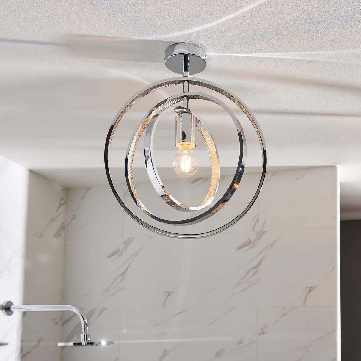 Amos Merola Bathroom Ceiling Light – from Amos Lighting + Home