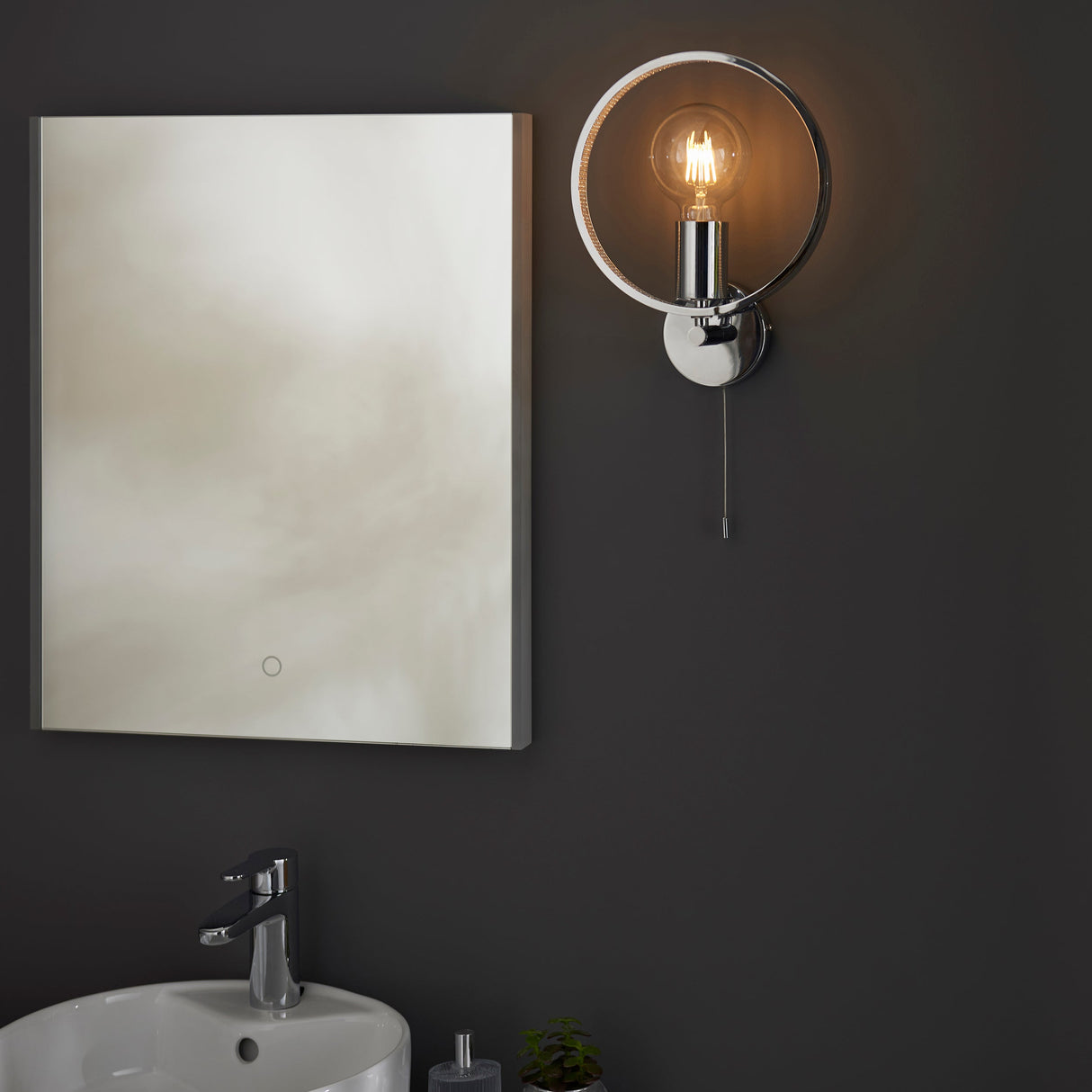 Amos Merola Bathroom Wall Light – from Amos Lighting + Home
