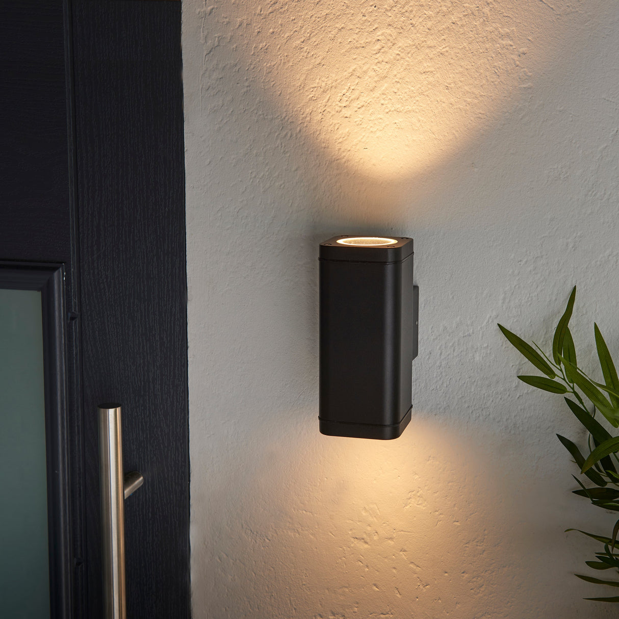 Endon Milton Outdoor Wall Light Up/Down – from Amos Lighting + Home