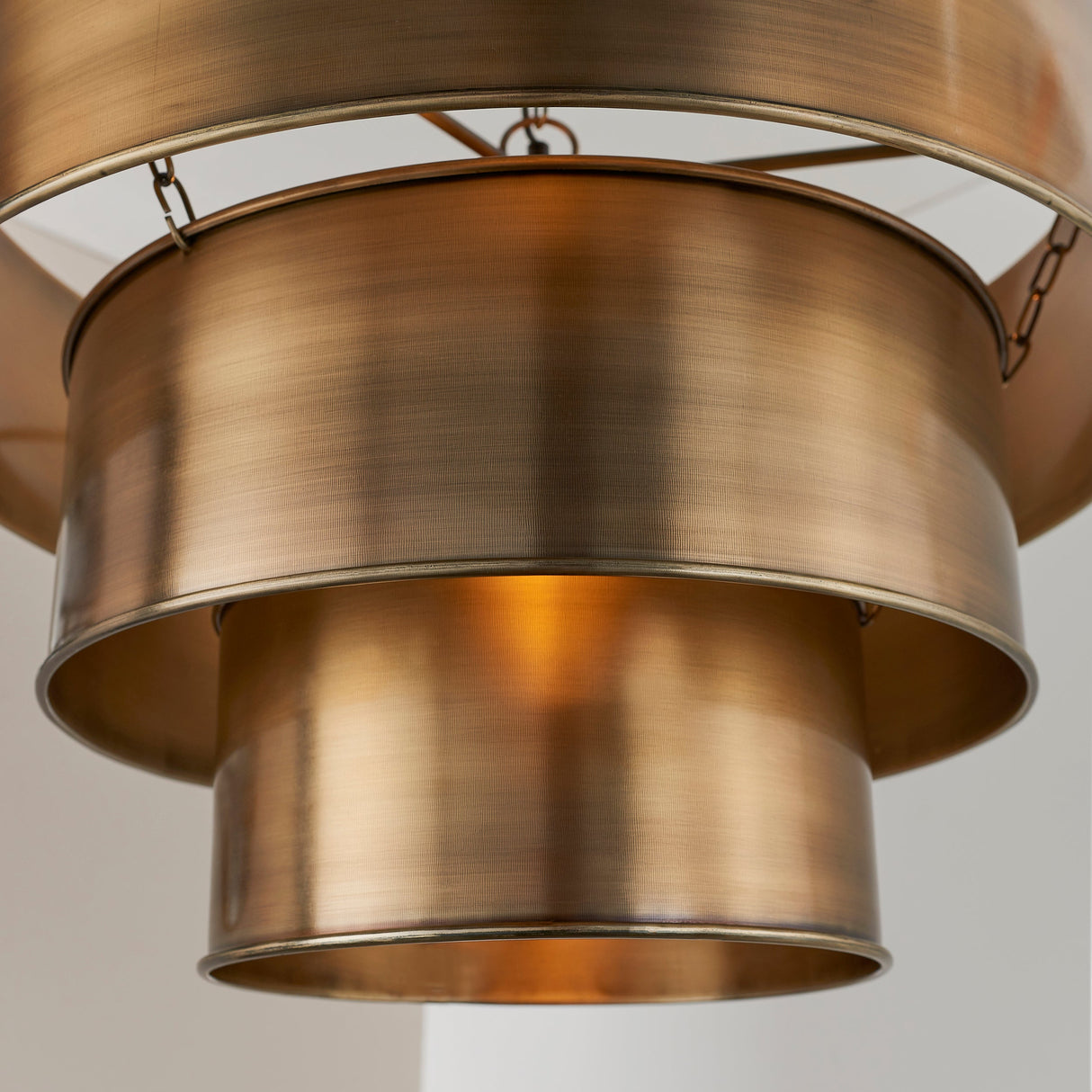 Endon Morad Aged Brass Chandelier – from Amos Lighting + Home