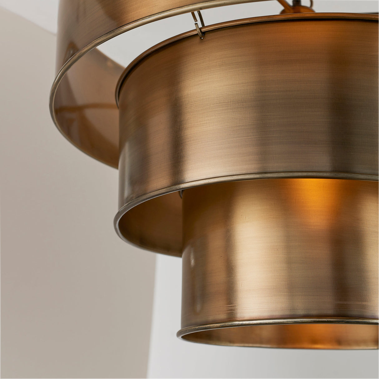 Endon Morad Aged Brass Chandelier – from Amos Lighting + Home