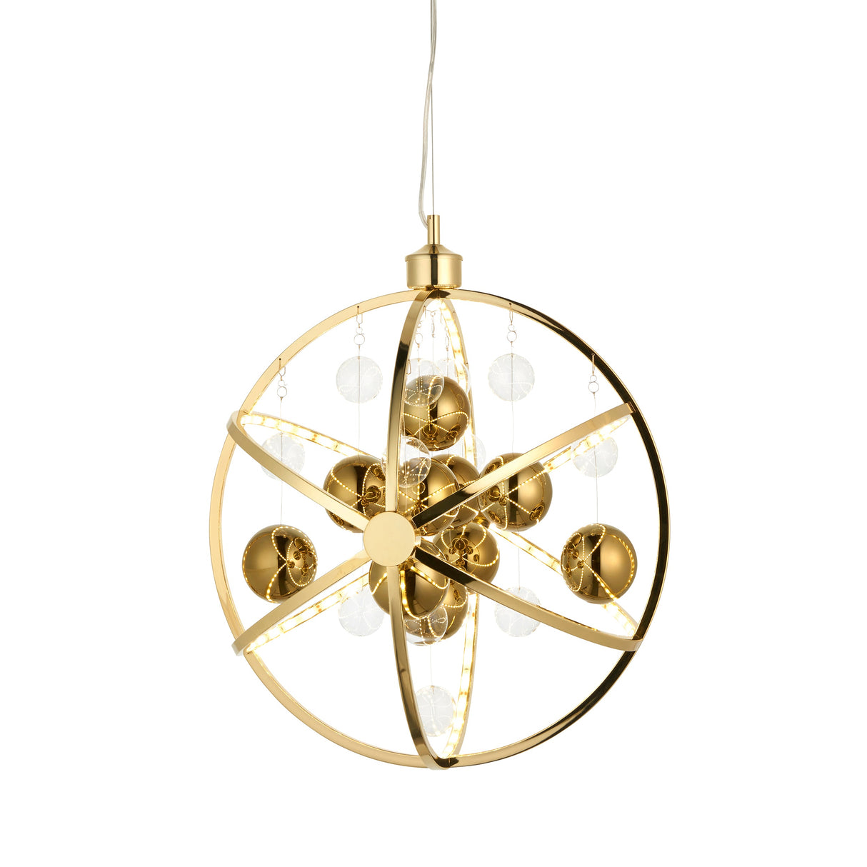 Endon Muni Pendant Gold – from Amos Lighting + Home