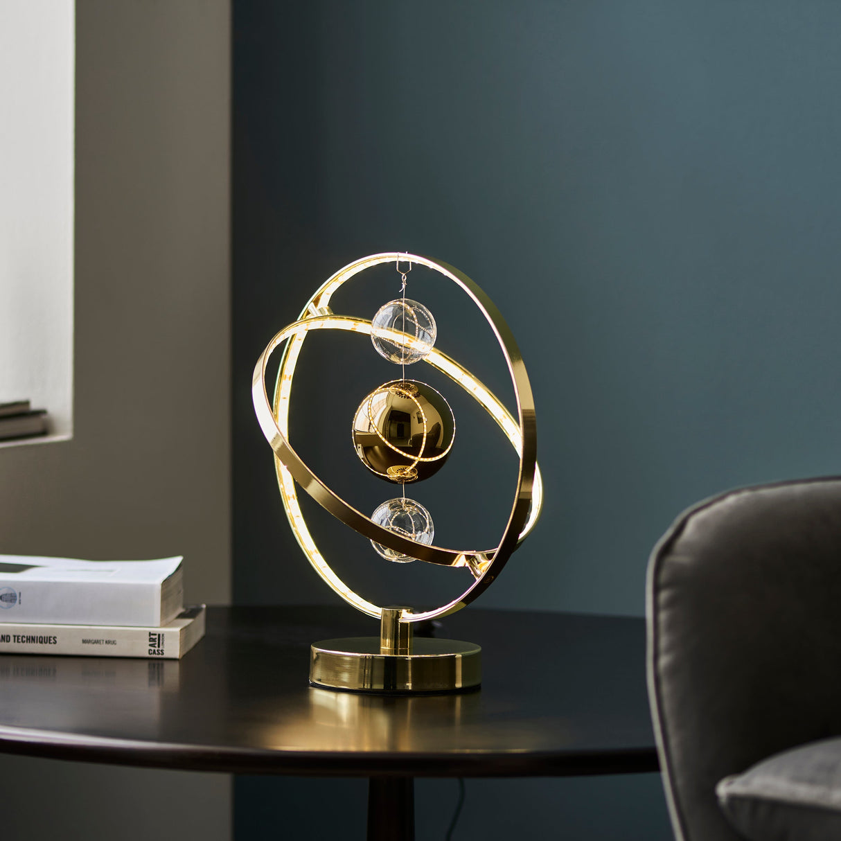 Endon Muni Table Lamp Gold – from Amos Lighting + Home