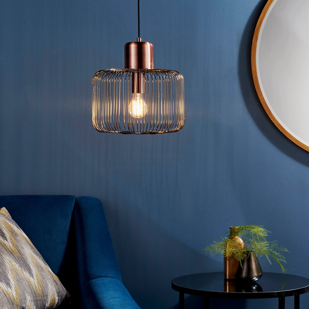 Endon Nicola Pendant – from Amos Lighting + Home