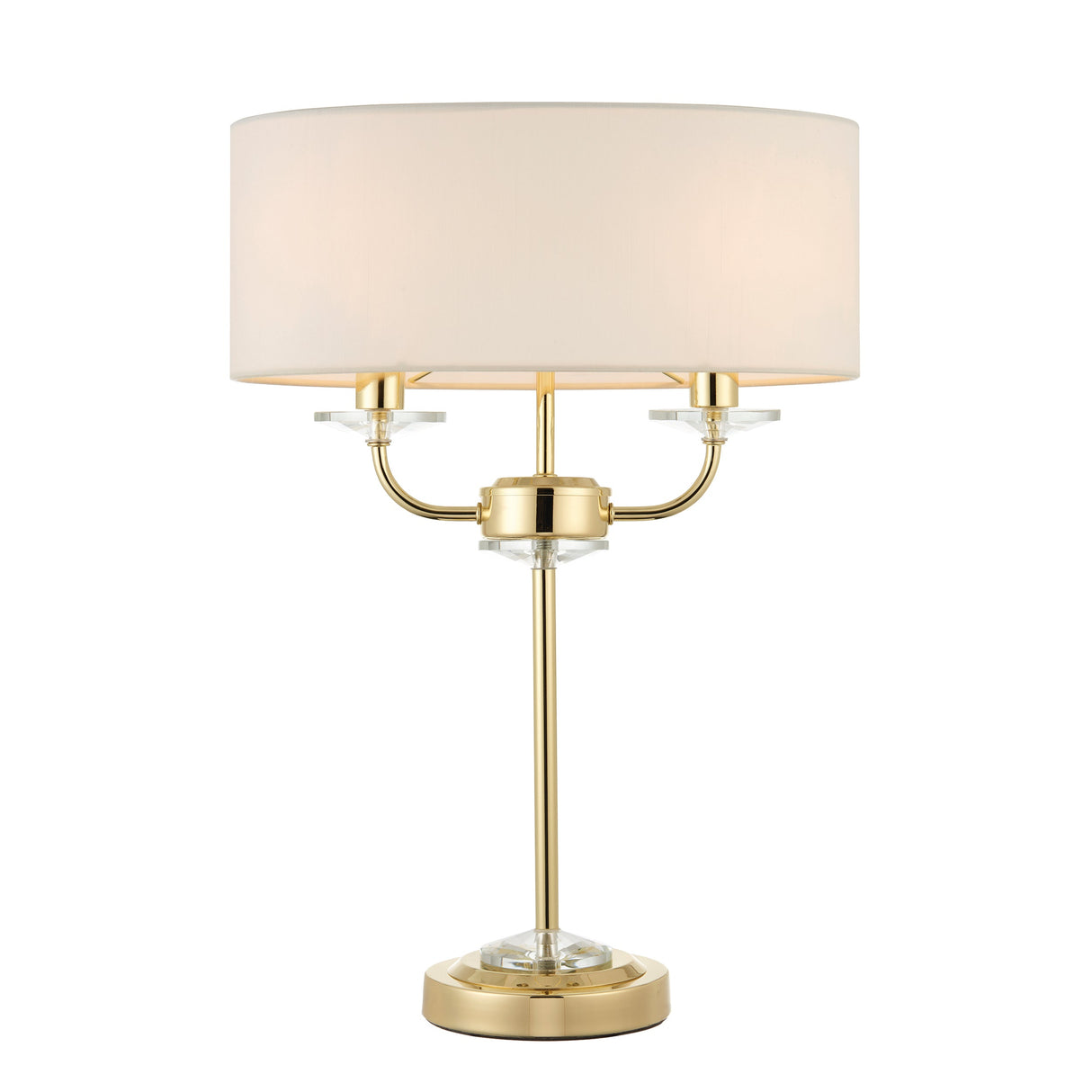 Amos Nixon Table Lamp Brass – from Amos Lighting + Home