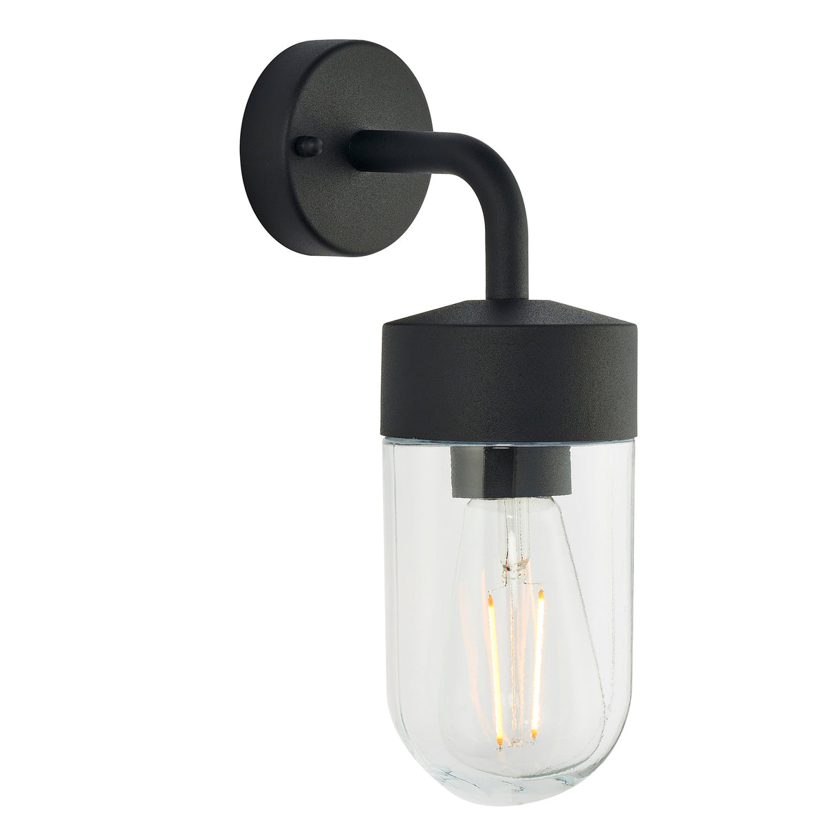 Endon North Outdoor Wall Light Black – from Amos Lighting + Home