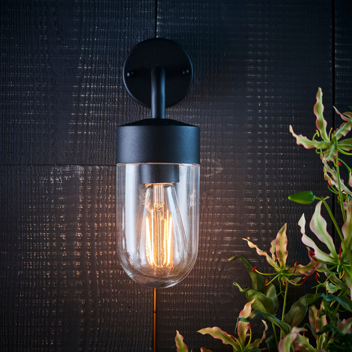Endon North Outdoor Wall Light Black – from Amos Lighting + Home