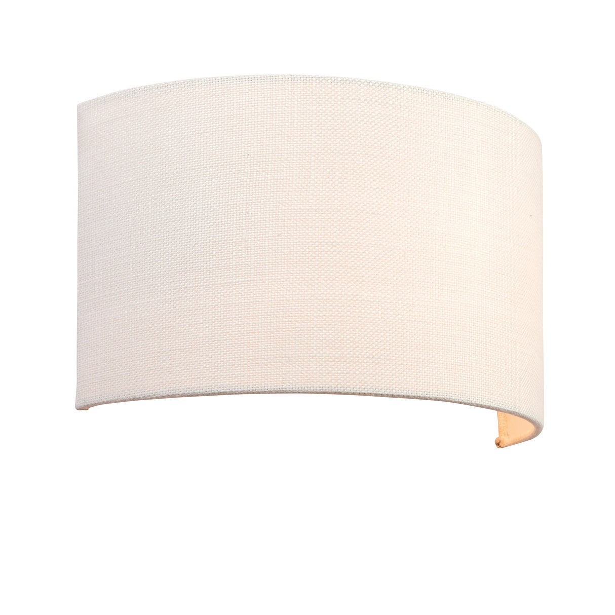 Amos Obi Wall Light White Linen – from Amos Lighting + Home