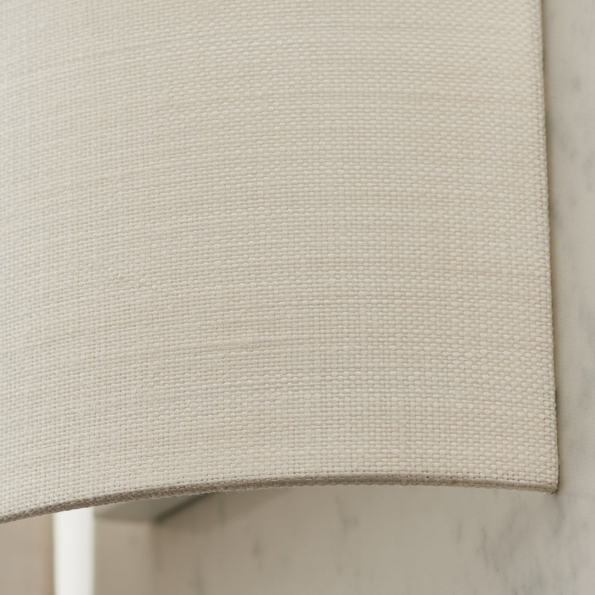 Amos Obi Wall Light White Linen – from Amos Lighting + Home