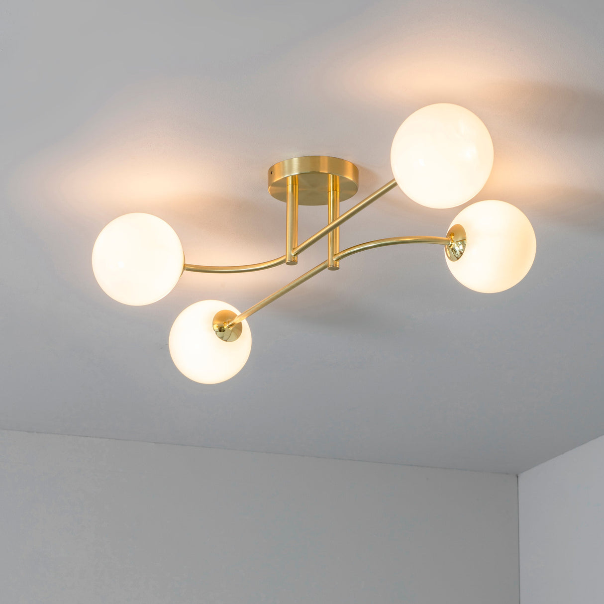Amos Otto 4lt Semi flush – from Amos Lighting + Home