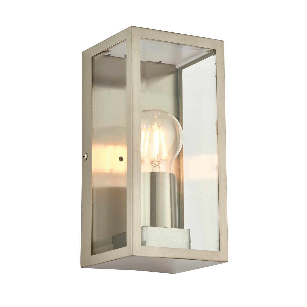 Endon Oxford Outdoor Wall Light Stainless Steel – from Amos Lighting + Home