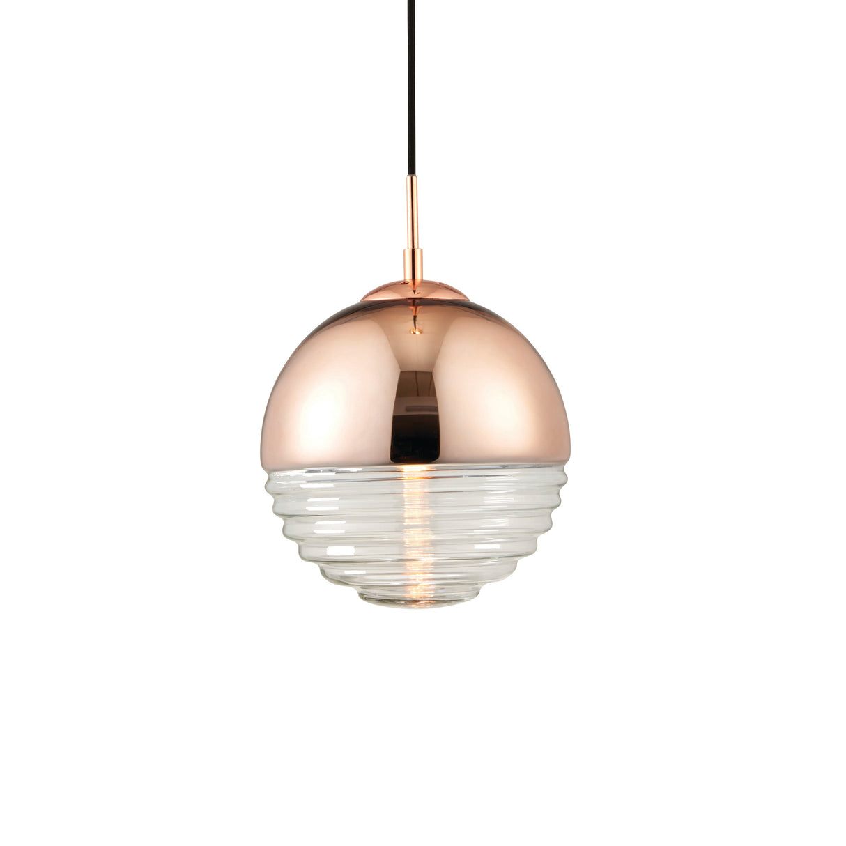 Endon Paloma Pendant Copper – from Amos Lighting + Home