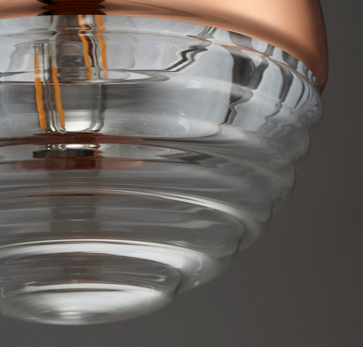 Endon Paloma Pendant Copper – from Amos Lighting + Home