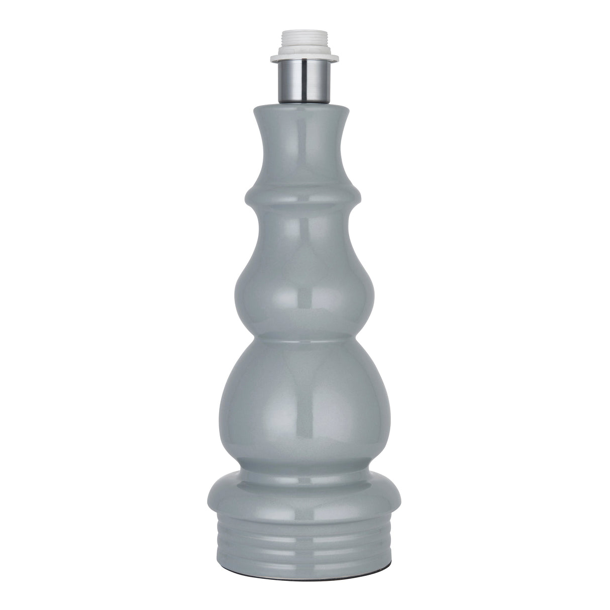 Amos Provence Table Lamp Base Ceramic Pale Grey – from Amos Lighting + Home
