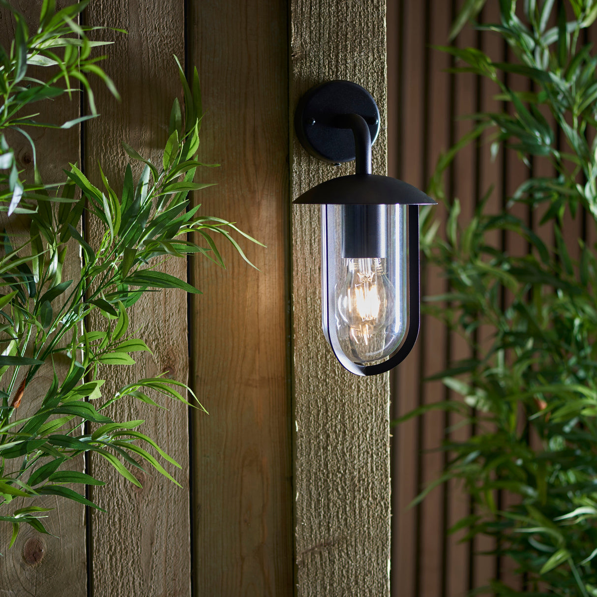 Amos Quinn Black Outdoor Wall Light – from Amos Lighting + Home