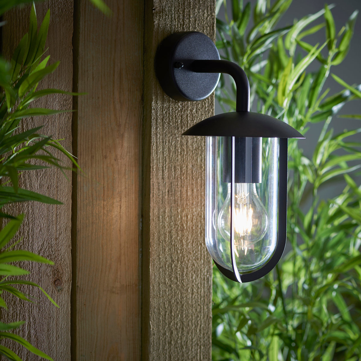 Amos Quinn Black Outdoor Wall Light – from Amos Lighting + Home