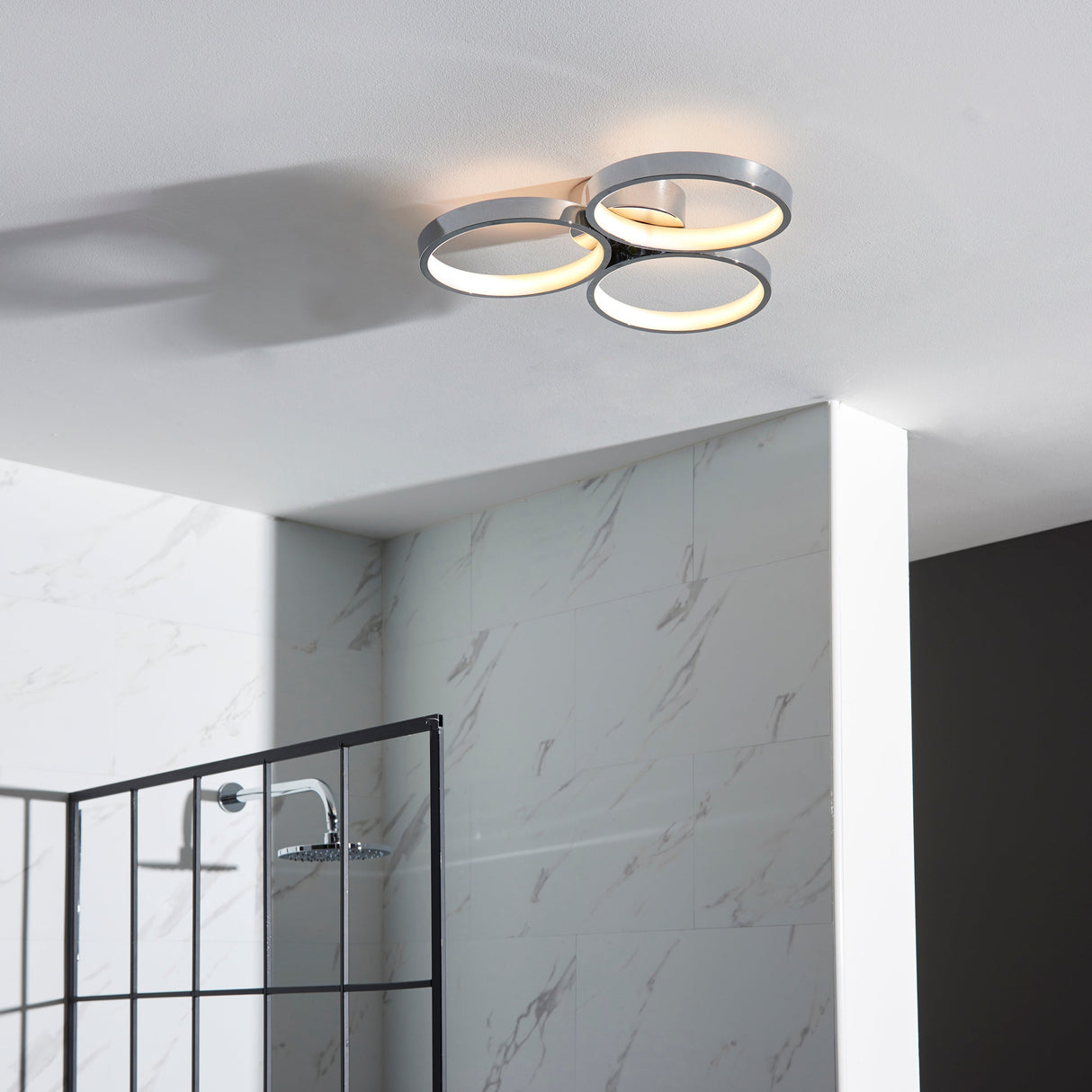 Endon Radius Bathroom Ceiling Light – from Amos Lighting + Home