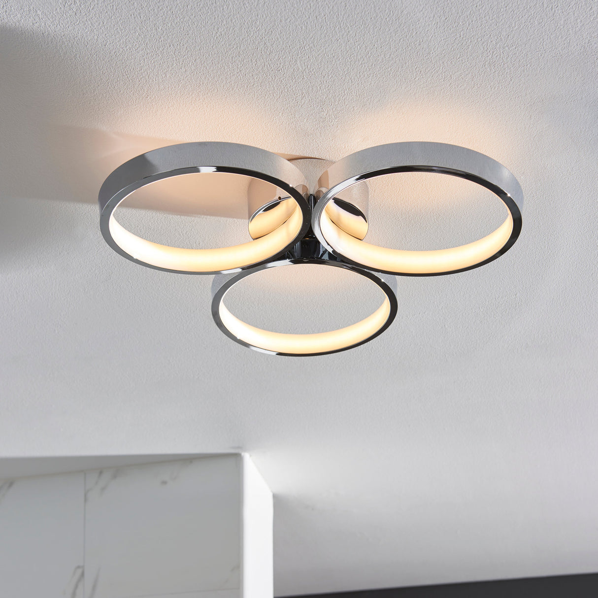 Endon Radius Bathroom Ceiling Light – from Amos Lighting + Home