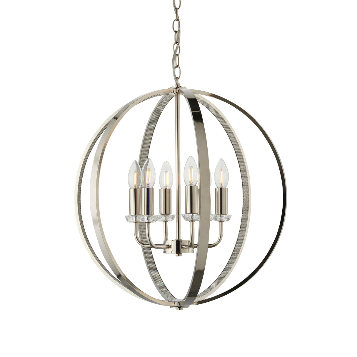 Amos Ritz 6lt Pendant – from Amos Lighting + Home
