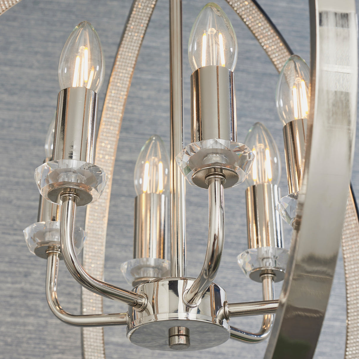 Amos Ritz 6lt Pendant – from Amos Lighting + Home