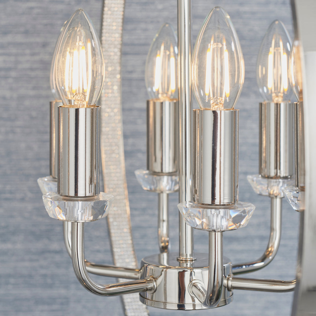 Amos Ritz 6lt Pendant – from Amos Lighting + Home
