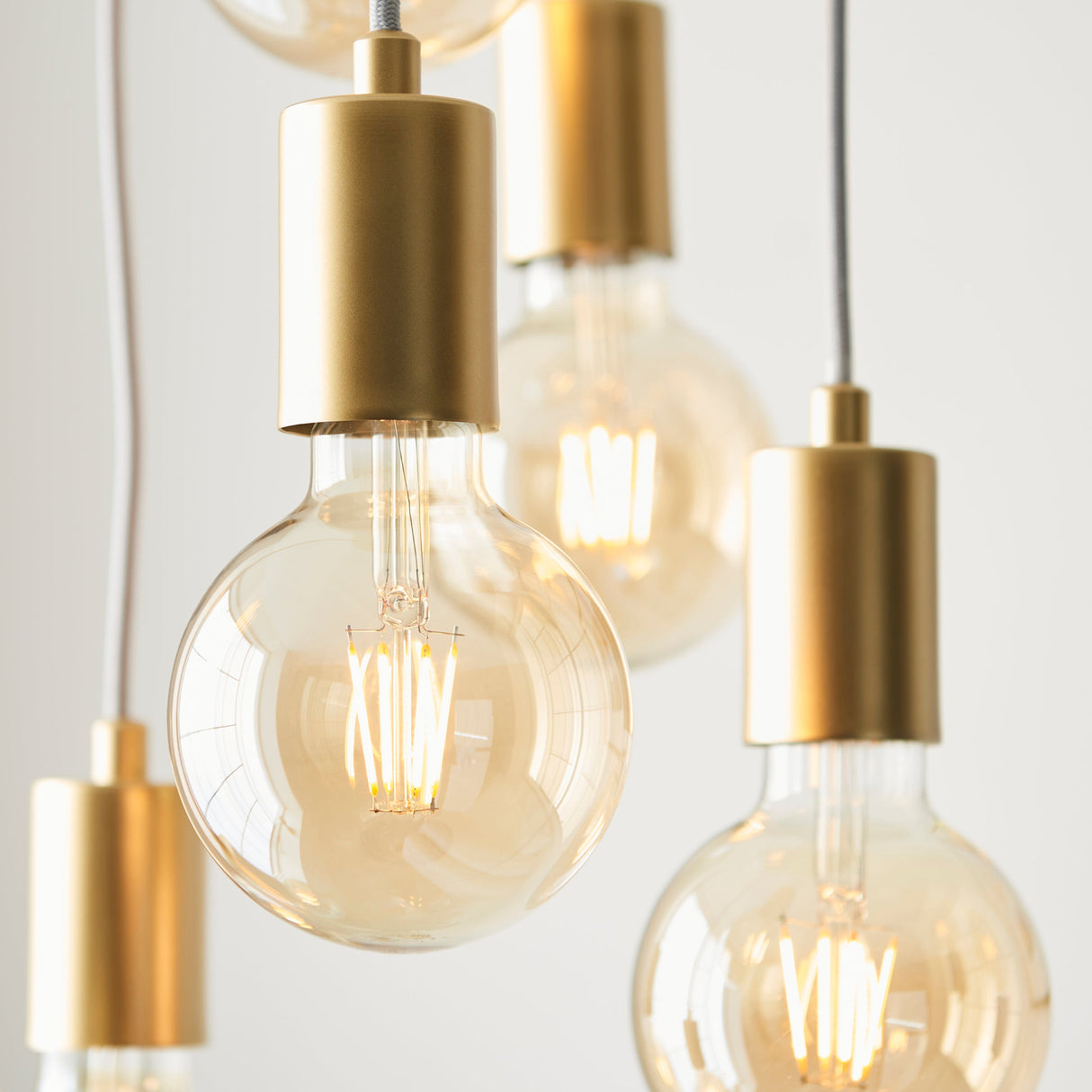 Amos Studio 6lt Cluster Pendant Soft Gold – from Amos Lighting + Home