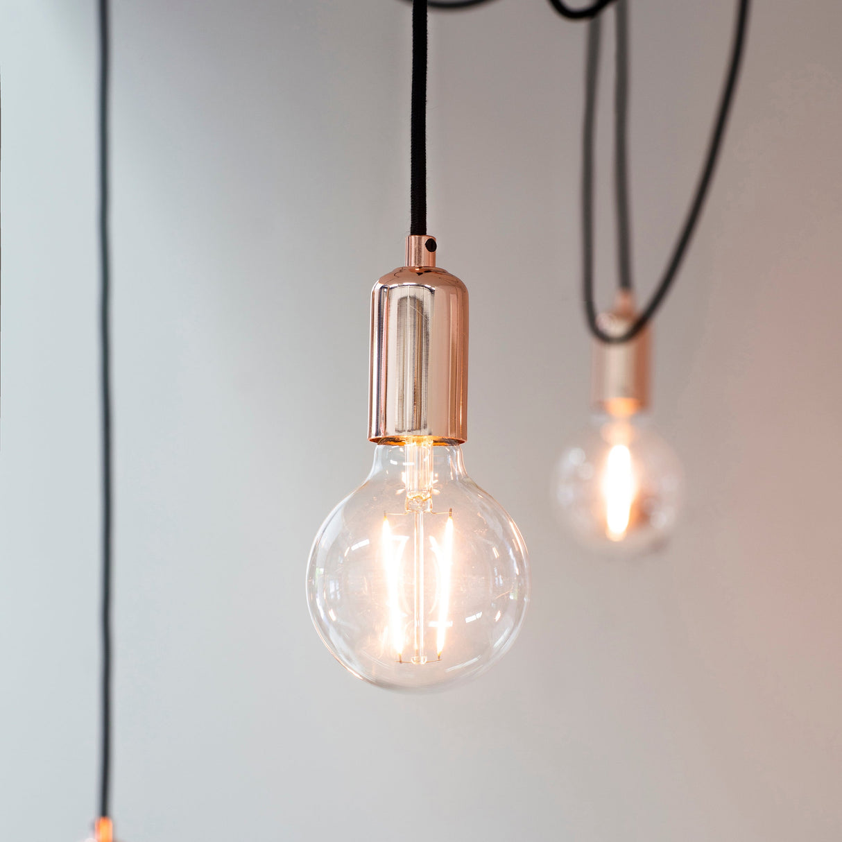 Amos Studio 6lt Pendant Copper – from Amos Lighting + Home