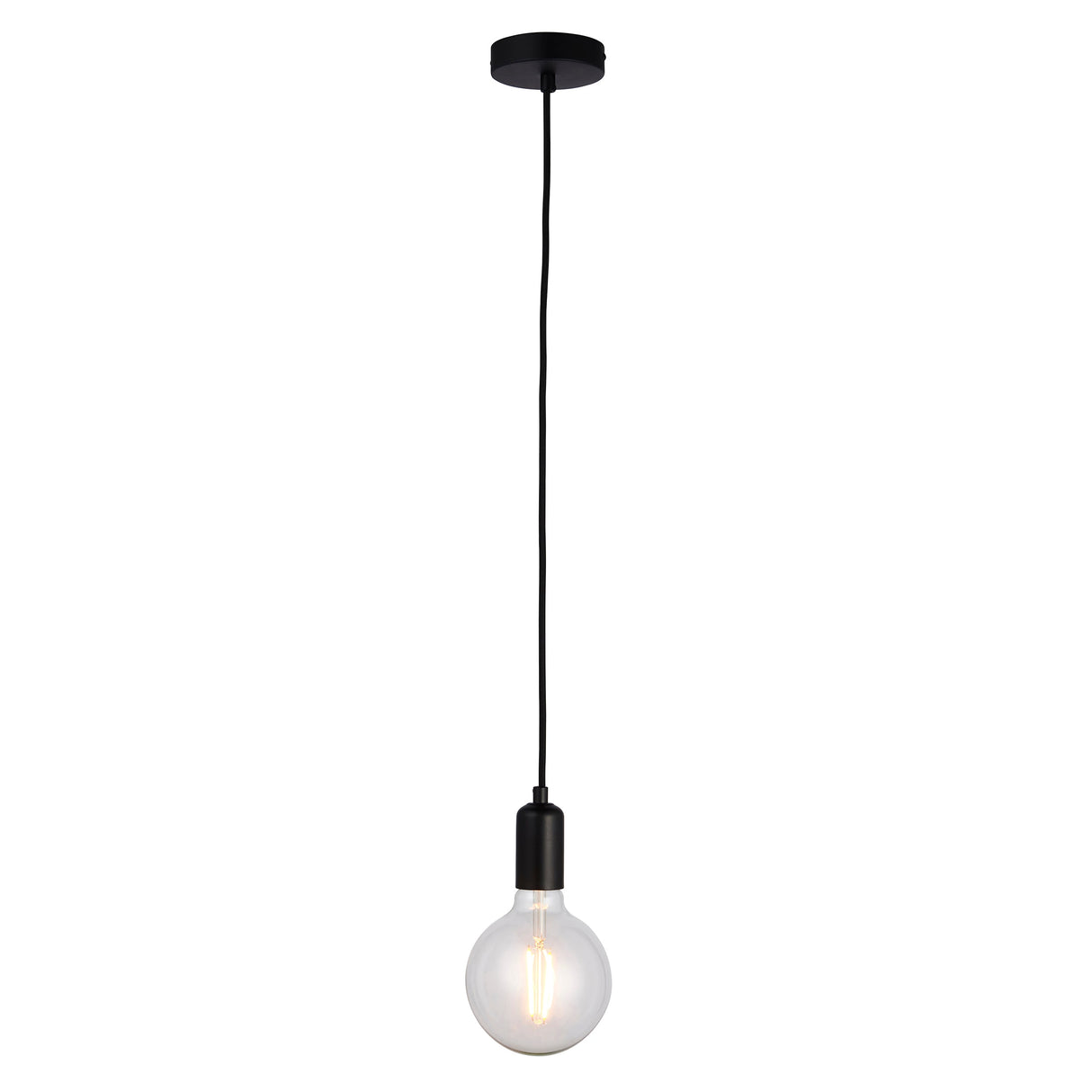 Amos Studio Pendant Black – from Amos Lighting + Home