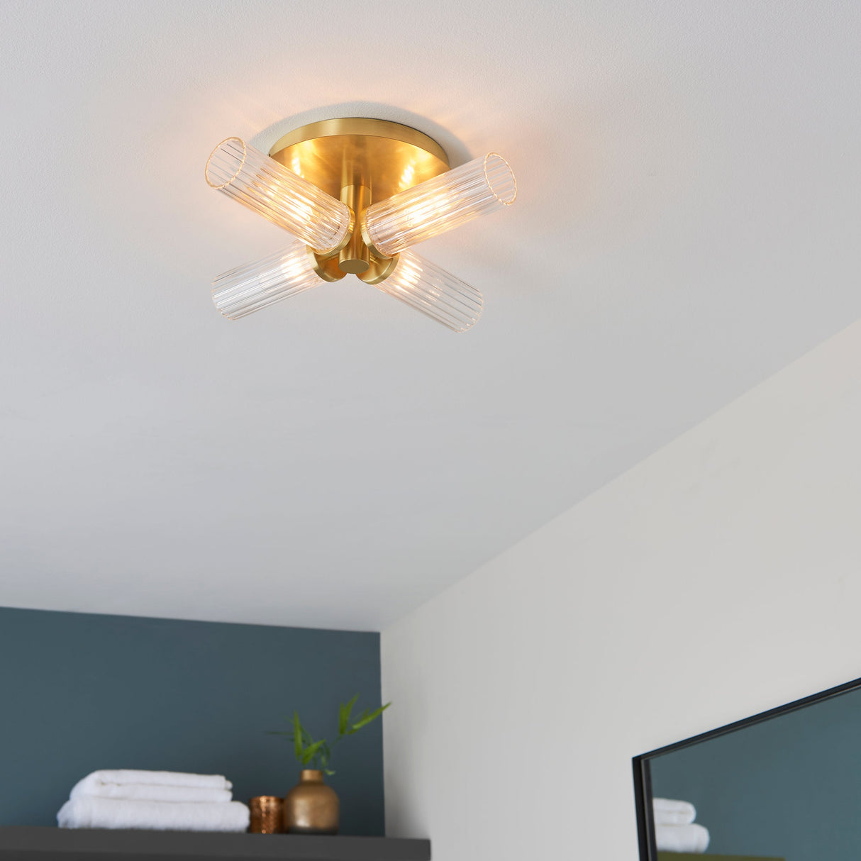 Amos Talo Bathroom Ceiling Light – from Amos Lighting + Home