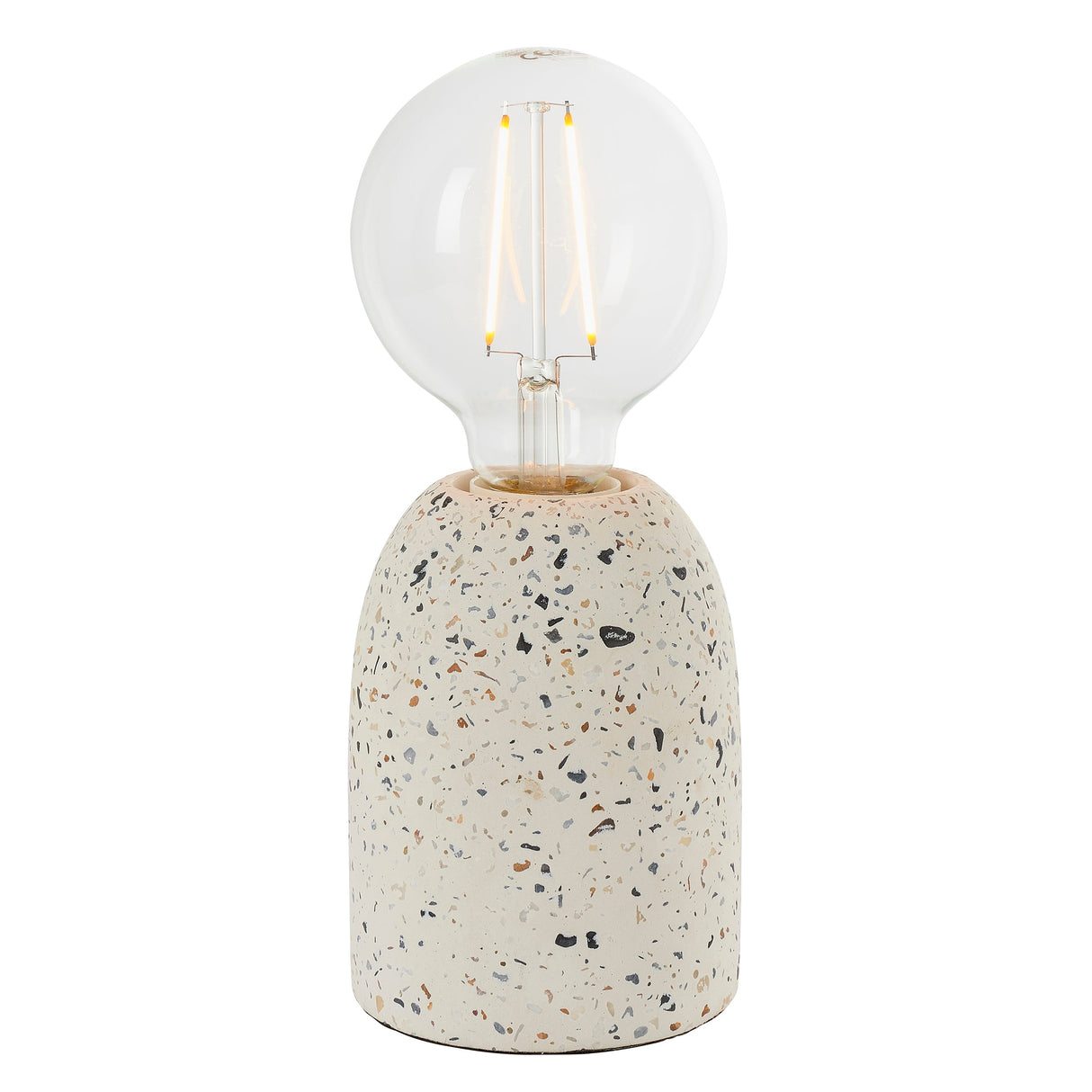 Amos Terrazzo Table Lamp White – from Amos Lighting + Home