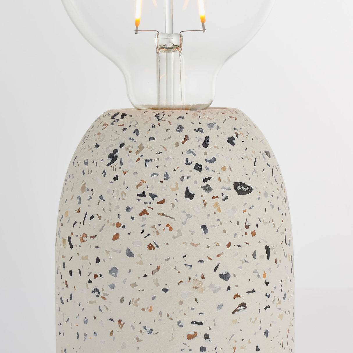 Amos Terrazzo Table Lamp White – from Amos Lighting + Home