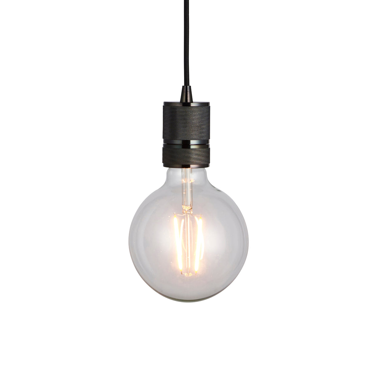 Amos Urban Pendant Black Chrome – from Amos Lighting + Home