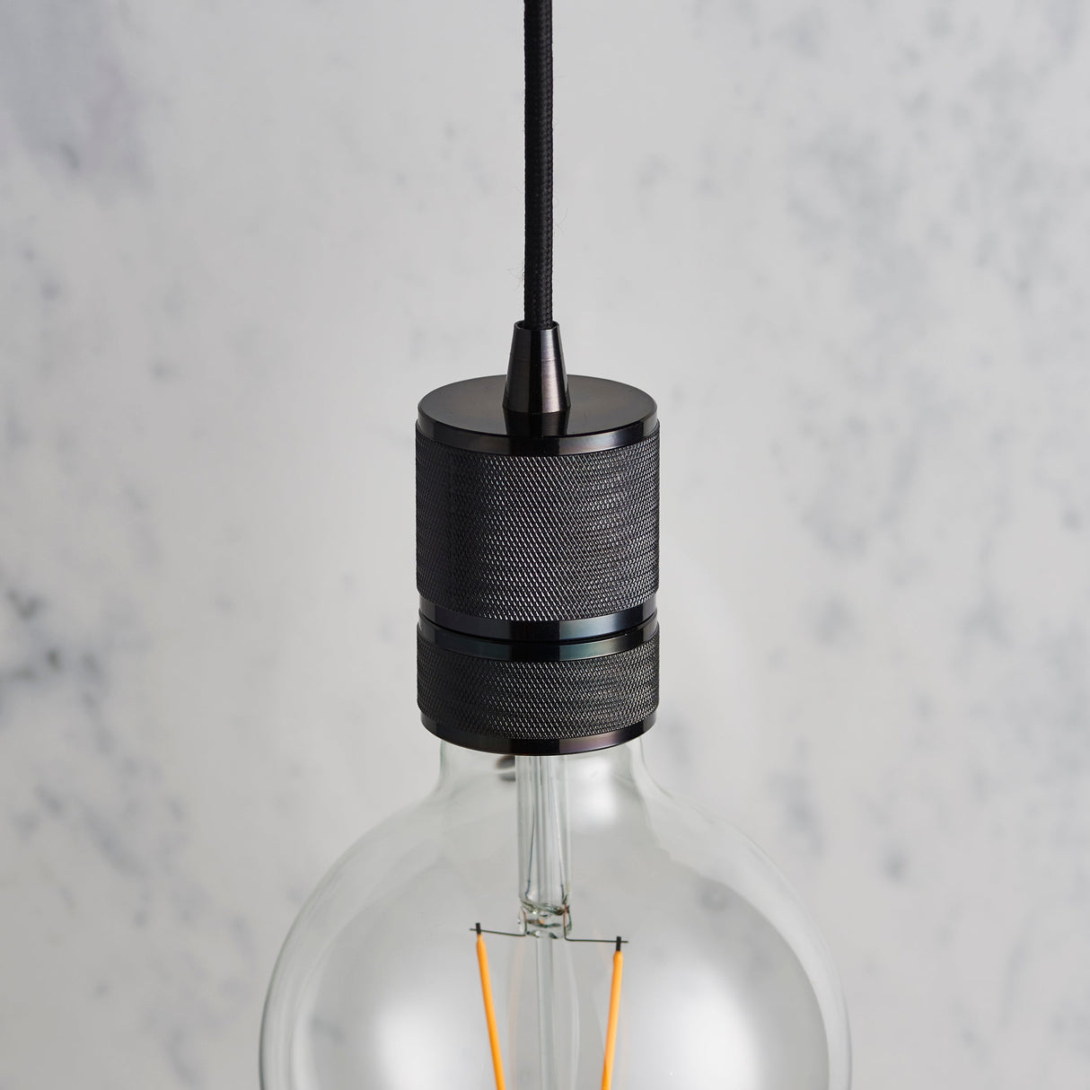 Amos Urban Pendant Black Chrome – from Amos Lighting + Home