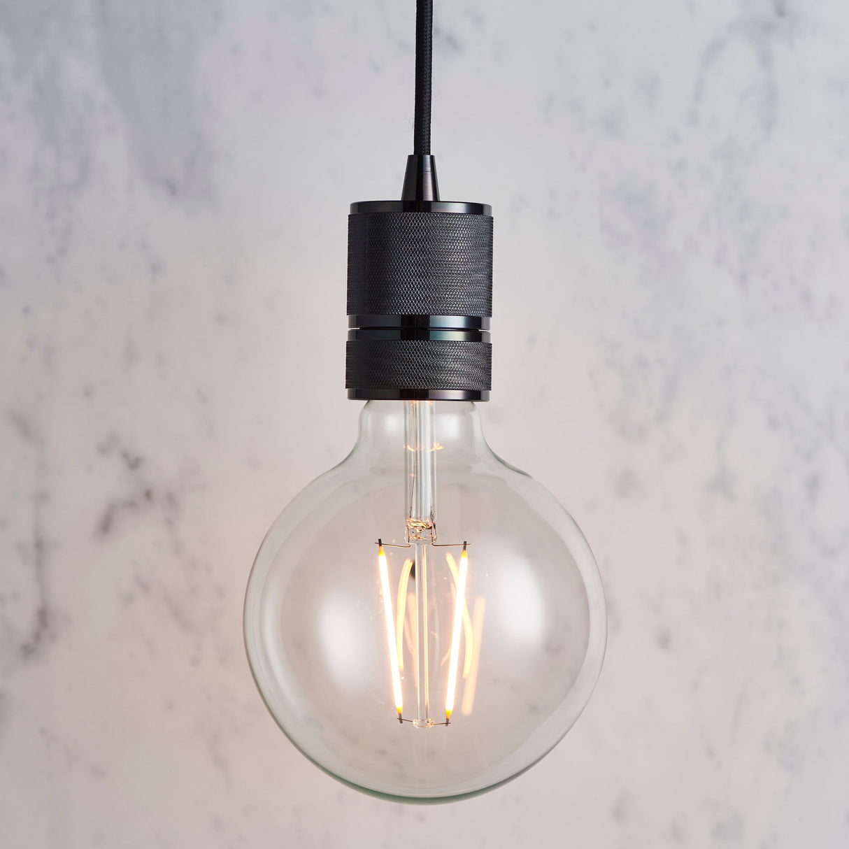 Amos Urban Pendant Black Chrome – from Amos Lighting + Home