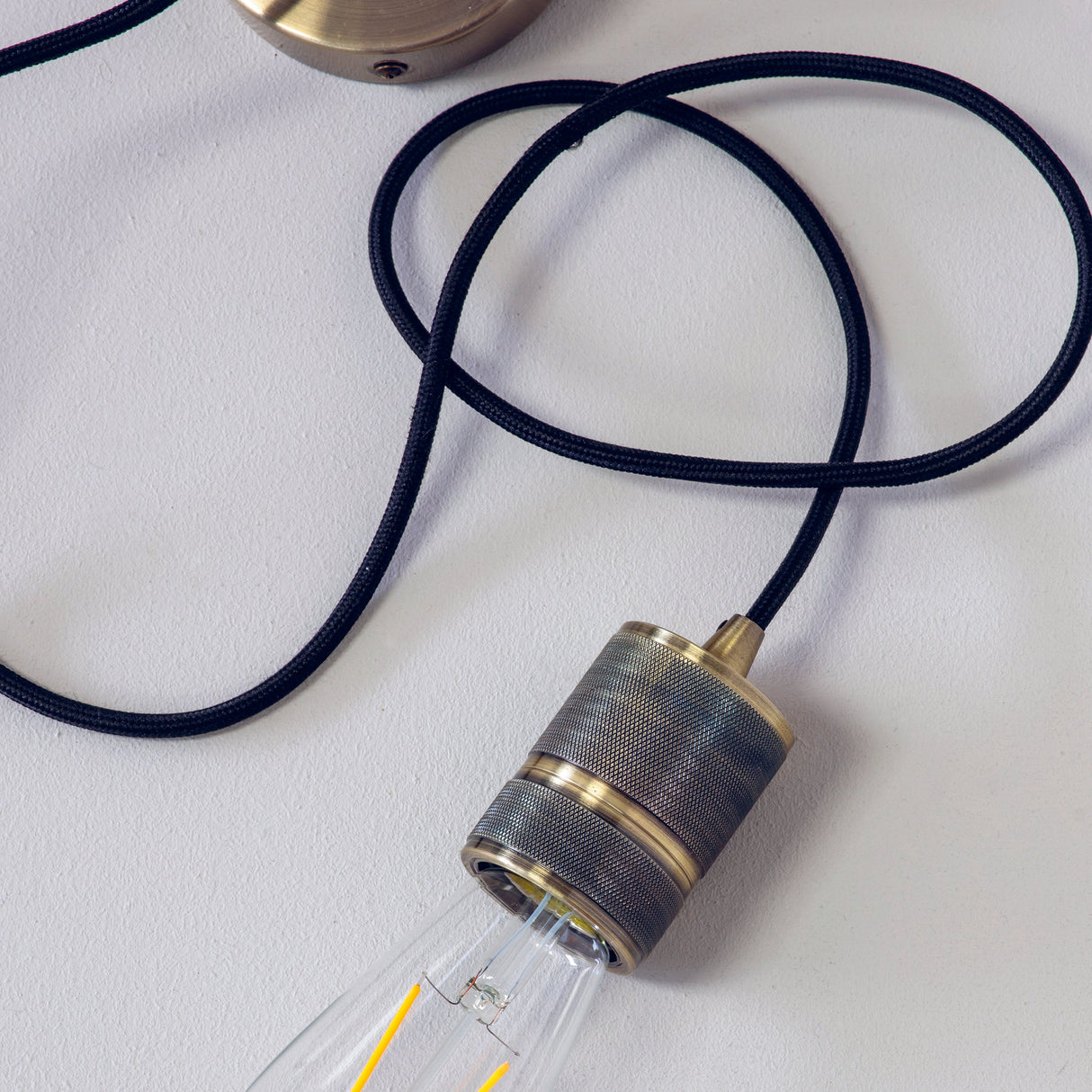 Amos Urban Pendant Suspension Antique Brass – from Amos Lighting + Home