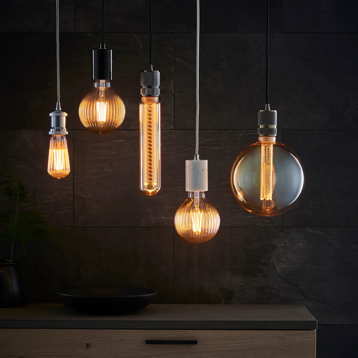Amos Urban Pendant Suspension Antique Brass – from Amos Lighting + Home