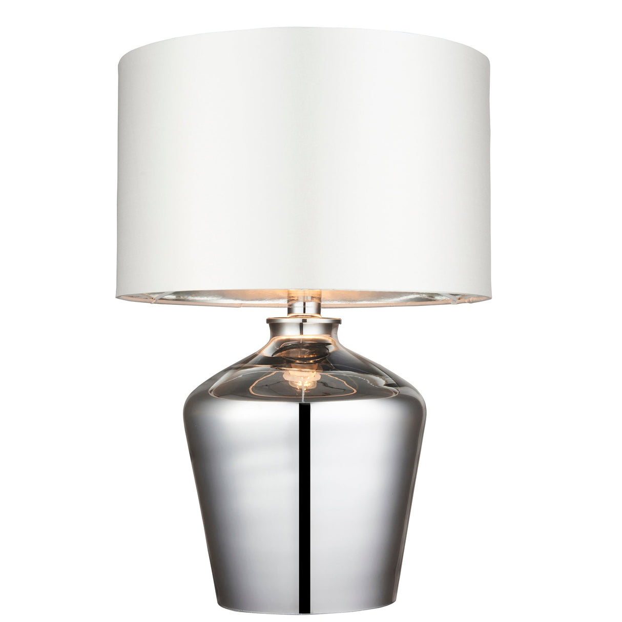 Amos Waldorf Table Lamp Chrome – from Amos Lighting + Home