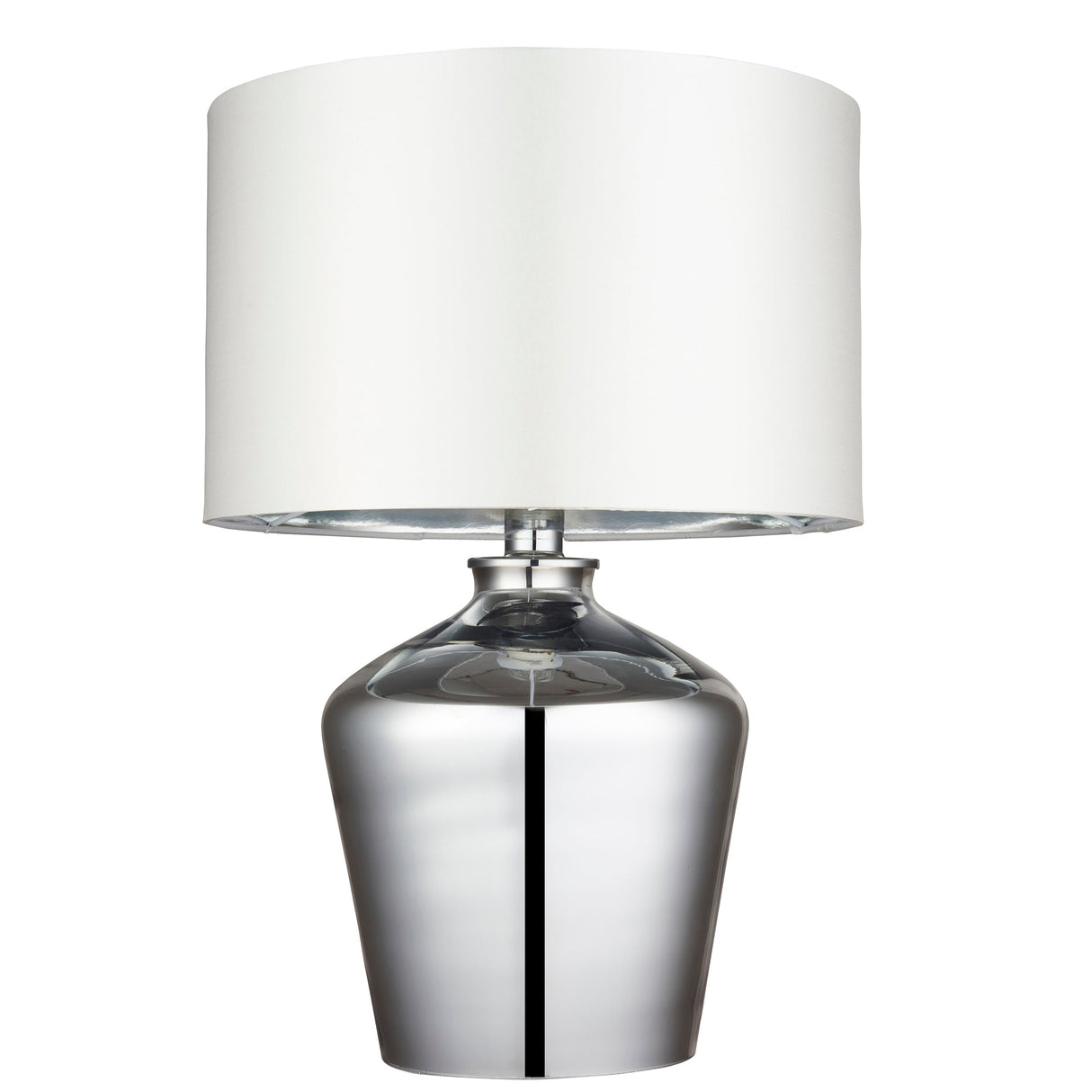 Amos Waldorf Table Lamp Chrome – from Amos Lighting + Home