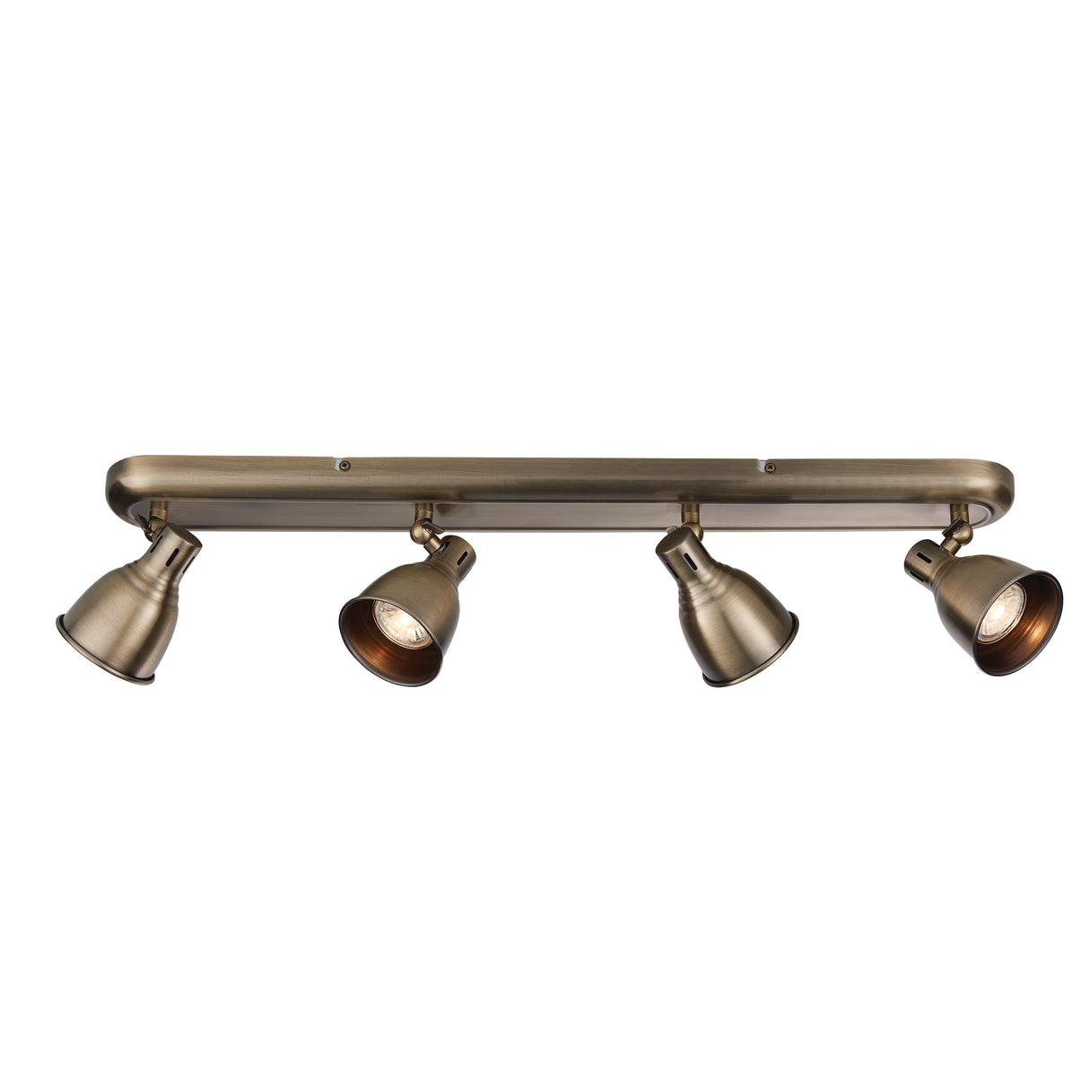 Amos Westbury 4 Bar Spot Antique Brass – from Amos Lighting + Home