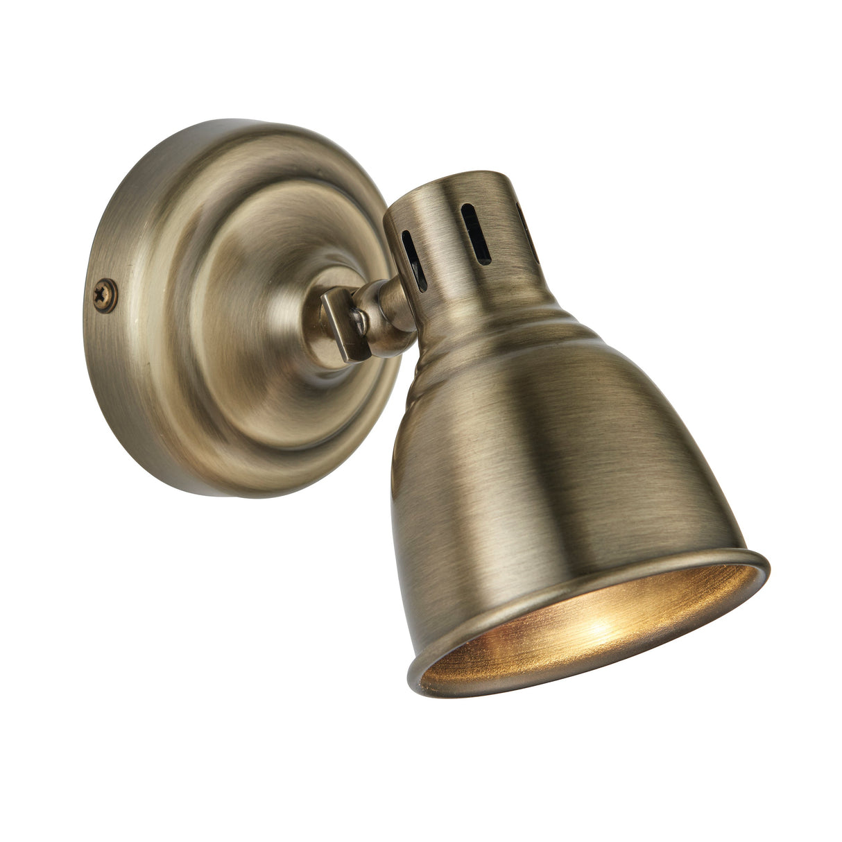 Amos Westbury Single Spot Antique Brass – from Amos Lighting + Home