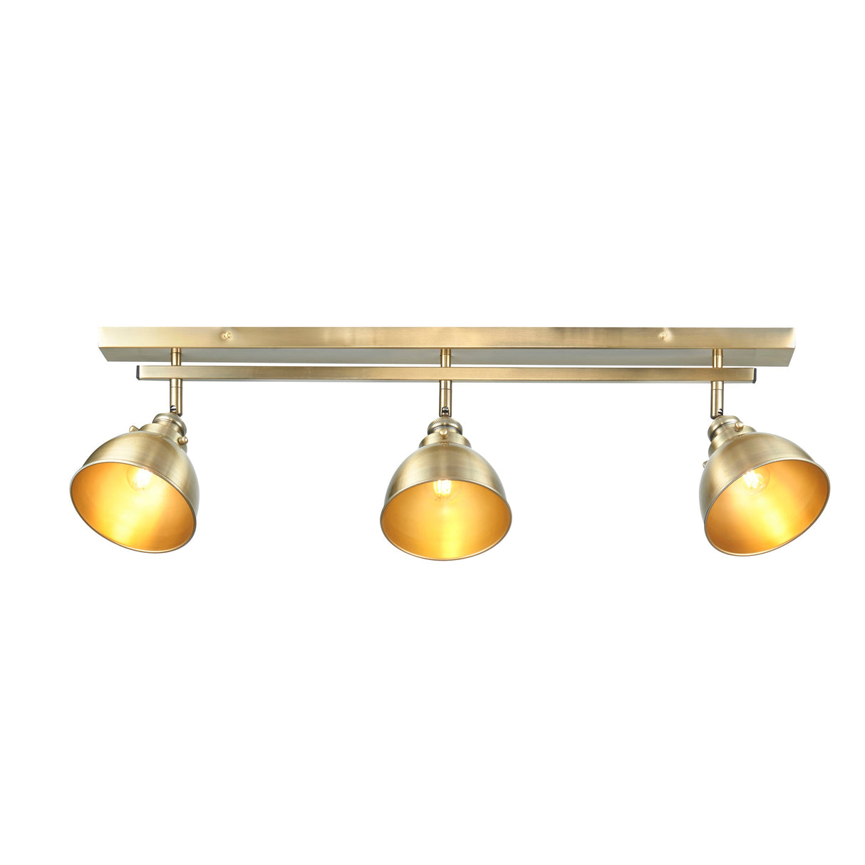 Amos Wyatt Spotlight Bar Antique Brass – from Amos Lighting + Home