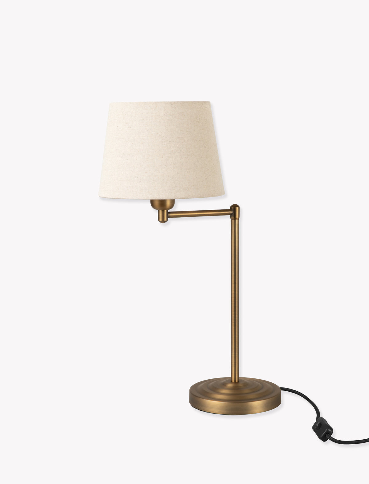 Garden Trading Peartree Table Lamp with Shade Antique Bronze